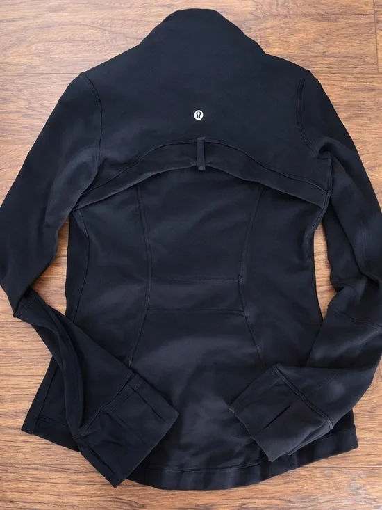 Lululemon Define Jacket Fitted Black Activewear Size 4 - Picture 3 of 4